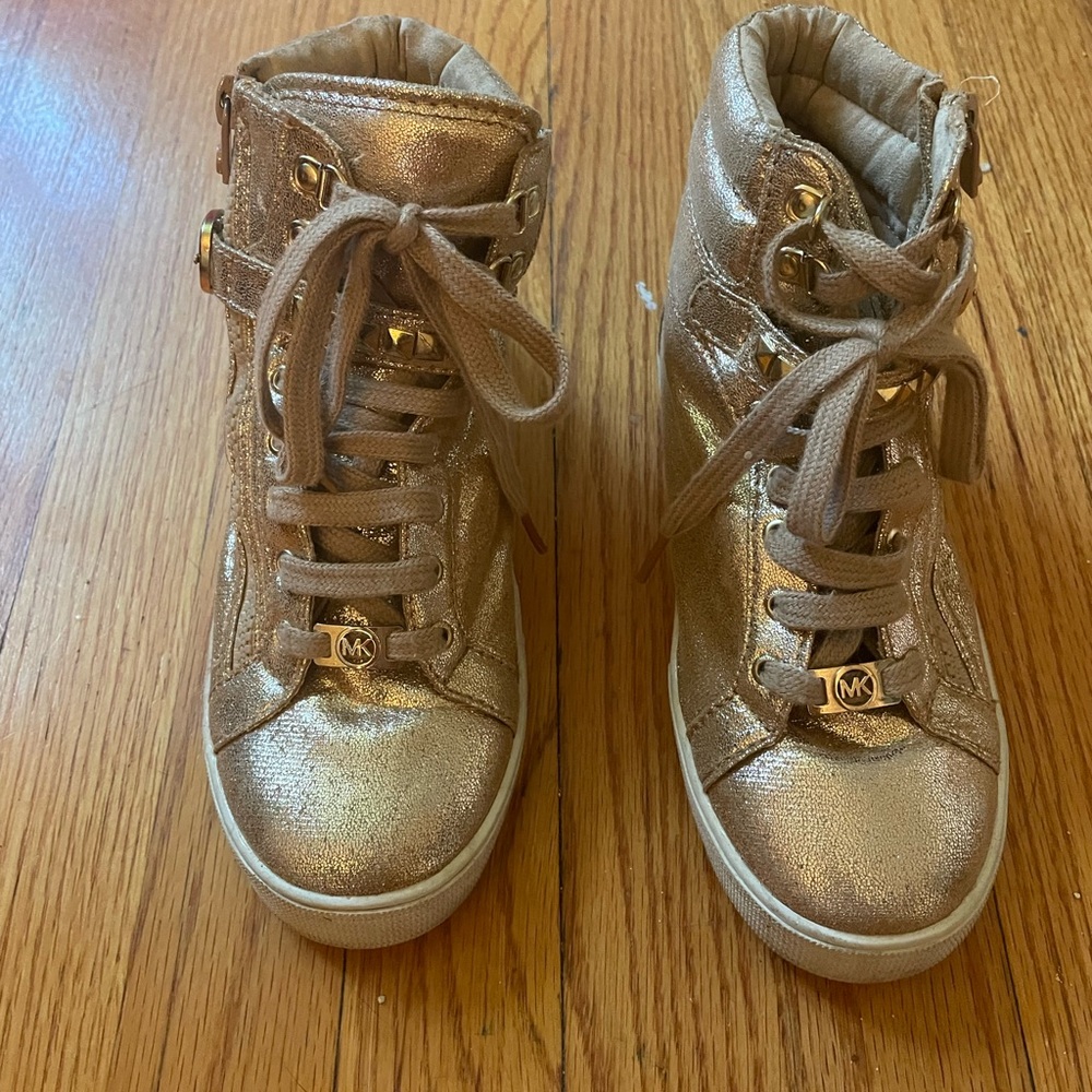 Michael Kors Gold High Tops